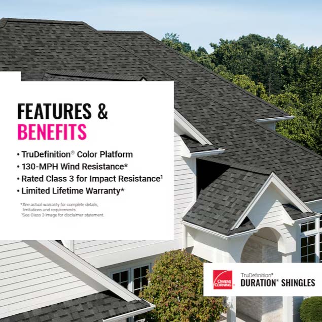 Features of Owens Corning